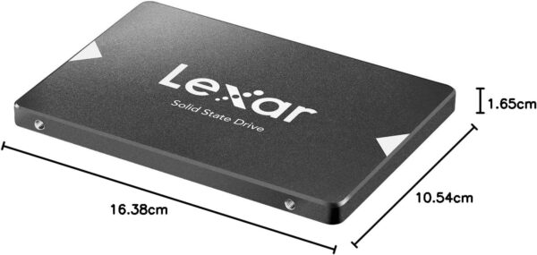 Lexar NS100 2.5-inch SaTa III (6Gb/s) Solid State Drive SSD 1TB internal for Laptop and PC