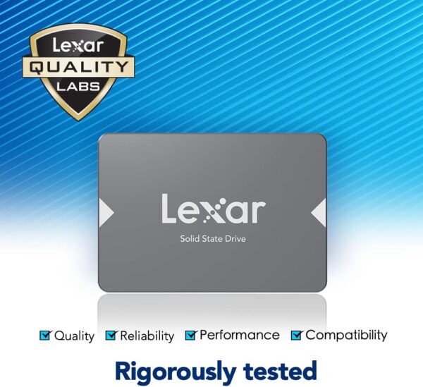 Lexar NS100 2.5-inch SaTa III (6Gb/s) Solid State Drive SSD 1TB internal for Laptop and PC