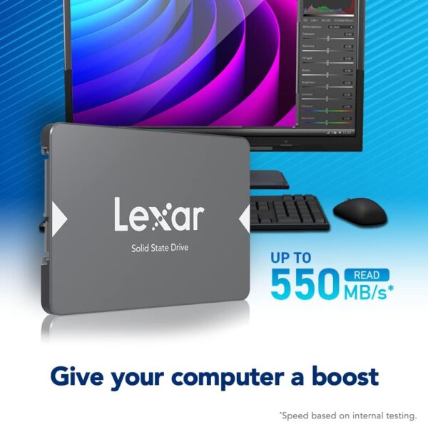 Lexar NS100 2.5-inch SaTa III (6Gb/s) Solid State Drive SSD 1TB internal for Laptop and PC