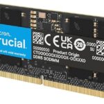 Crucial RAM 16GB DDR5 4800MHz CL40 Laptop Memory CT16G48C40S5
