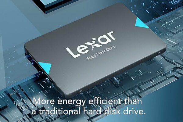 Lexar NQ100 2TB SSD SATA III (6Gb/s), 2.5" Internal SSD Up to 550MB/s, Internal Solid State Drive for PC, Laptop & Desktop (LNQ100X002T-RNNNG)
