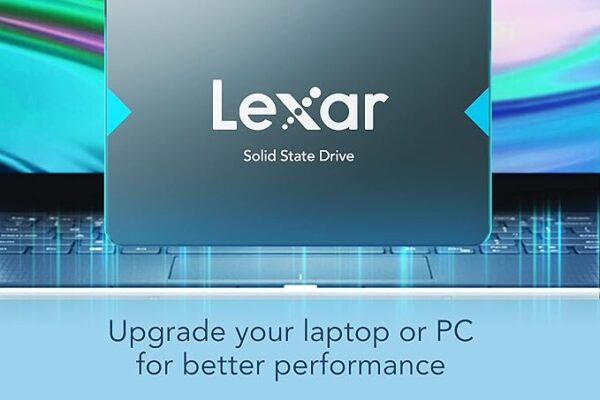 Lexar NQ100 2TB SSD SATA III (6Gb/s), 2.5" Internal SSD Up to 550MB/s, Internal Solid State Drive for PC, Laptop & Desktop (LNQ100X002T-RNNNG)