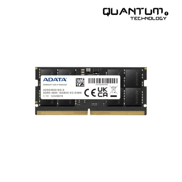 ADATA 16GB DDR5 4800MHz RAM FOR LAPTOP