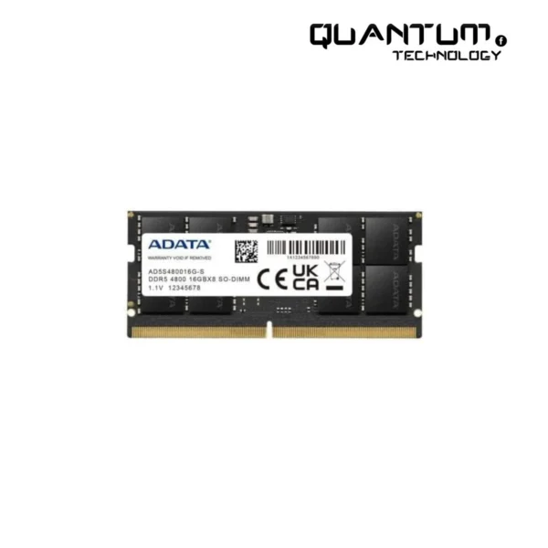 ADATA 16GB DDR5 4800MHz RAM FOR LAPTOP