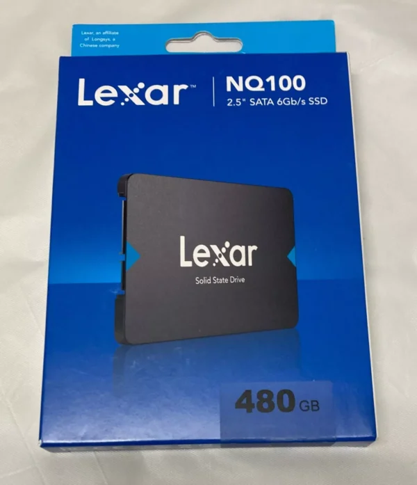 NEW LEXAR NQ100 2.5″ 480GB SSD Solid State Drive SATA Internal LNQ100X480G