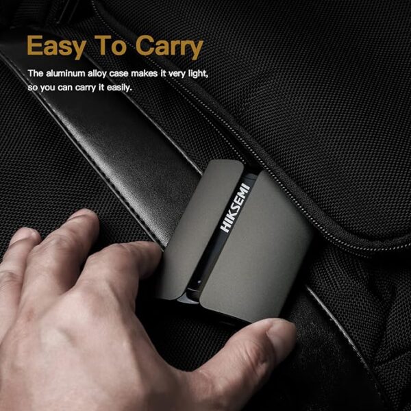 HIKSEMI T300S 1TB Black USB 3.1 Up To 560MB Portable SSD BLACK Brand: HIKSEMI