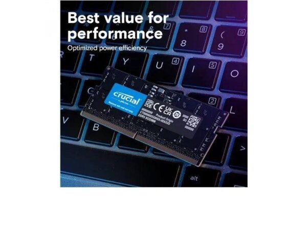 Crucial RAM 32GB DDR5 5600MHz (or 5200MHz or 4800MHz) Laptop Memory CT32G56C46S5
