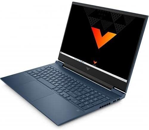HP Victus 16-r0046ne Gaming Laptop - 13th i7-13700H 14-Cores, 16 GB DDR5-5200 MHz RAM, 1TB SSD, 16.1" FHD (1920X1080) 144 Hz IPS, NVIDIA GeForce RTX 4050 6GB GDDR6 Graphics, Backlit Keyboard - Blue