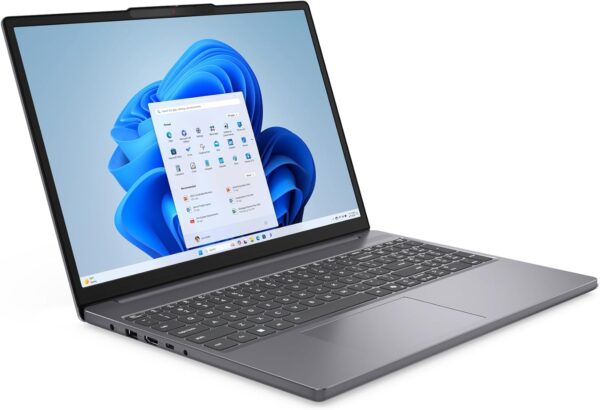 Lenovo IdeaPad Slim 3 15IRH10 Laptop, 15.3" WUXGA IPS Display, Intel Core i5-13420H, 16GB DDR5 RAM, 512GB SSD, Intel UHD Graphics, Non Backlit KB, Win 11, Luna Grey